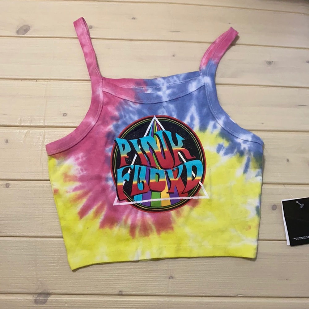 Pink Floyd woman’s crop top NWT